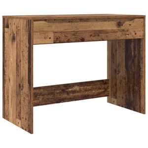 vidaXL Bord med skuffe Gammelt tr&aelig; 100 x 50 x 78 cm Konstrueret tr&aelig;