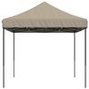 vidaXL Party Tent Gr&aring;brun 292 x 440 x 315 cm Oxford stof