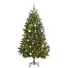 vidaXL kunstigt juletr&aelig; 300 LED'er og kugles&aelig;t h&aelig;ngslet 270 cm