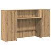 vidaXL receptionsskranke 180x50x103,5 cm konstrueret tr&aelig; kunsteg
