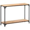 vidaXL konsolbord 110x30x75 cm massivt akacietr&aelig;