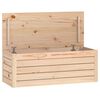 vidaXL opbevaringskasse 89x36,5x33 cm massivt fyrretr&aelig;