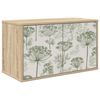vidaXL V&aelig;gh&aelig;ngt TV Skab GOTHA 69 x 33 x 40 cm Sonoma-eg