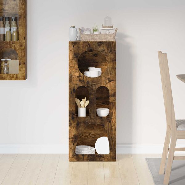 vidaXL Sideboard R&oslash;get eg 40 x 35 x 100.5 cm Konstrueret tr&aelig;