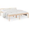 vidaXL seniorseng 200x200 cm massivt fyrretr&aelig;