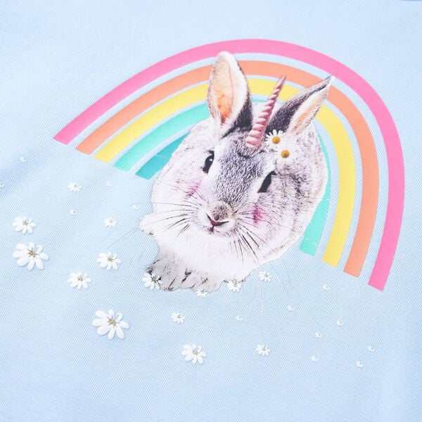 Sweatshirt til børn str. 92 lyseblå