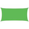 vidaXL solsejl 2x4 m 160 g/m&sup2; HDPE lysegr&oslash;n