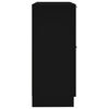 vidaXL sk&aelig;nke 2 stk. 30x30x70 cm konstrueret tr&aelig; sort