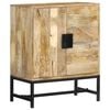 vidaXL sk&aelig;nk 60x35x75 cm massivt mangotr&aelig;
