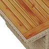 vidaXL Havesofa S&aelig;t 9 pcs Beige polyrattan