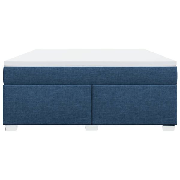 vidaXL kontinentalseng med madras 180x200 cm stof bl&aring;