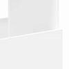 vidaXL Magasin Rack Hvid 102 x 30 x 45 cm