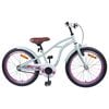 vidaXL B&oslash;rnecykel 22 tommer til 7-12 &aring;r gammel Lys gr&oslash;n