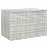 vidaXL opbevaringskasse til haven 150x100x100 cm polyrattan lysegr&aring;