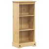 vidaXL kl&aelig;deskab Corona 46x29x100 cm massivt fyrretr&aelig;