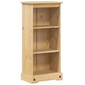 vidaXL kl&aelig;deskab Corona 46x29x100 cm massivt fyrretr&aelig;