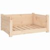 vidaXL hundeseng 65,5x50,5x28 cm massivt fyrretr&aelig;