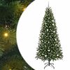 vidaXL Kunstigt juletr&aelig; Gr&oslash;n 240 cm PE og PVC