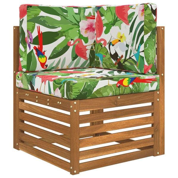 vidaXL Udend&oslash;rs Sofa Pude 3 pcs farverig Polyester