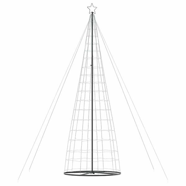vidaXL LED-juletr&aelig; 1534 LED'er 500 cm varmt hvidt lys