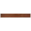 vidaXL Vindueskarm Brun tr&aelig; 100 x 15 x 4,5 cm PVC