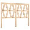 vidaXL sengeg&aelig;rde 141x4x100 cm massivt fyrretr&aelig;