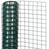 Nature firkantet tr&aring;dnet 0,5 x 5 m 13 mm plastbelagt st&aring;l gr&oslash;n