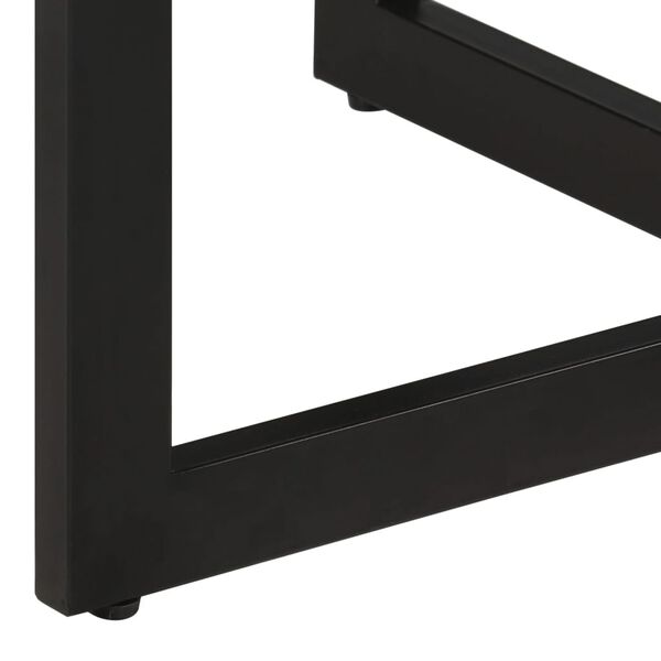 vidaXL spisebord 110x75 cm massivt mangotræ