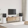 vidaXL h&oslash;jtalerstativer 2 stk. 30x30x60 cm konstrueret tr&aelig; hvid