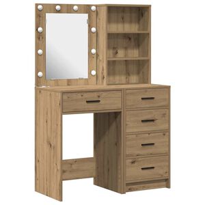 vidaXL Kl&aelig;deskab 2 stk. Brun 50 x 41 x 135 cm Konstrueret tr&aelig;
