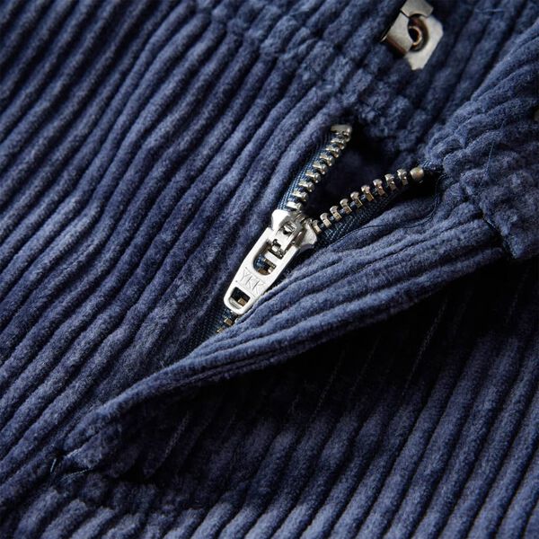 Fløjlsbukser til børn str. 104 marineblå