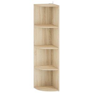 vidaXL Hj&oslash;rnehylde 4 niveauer 31,5 x 31 x 130 cm Konstrueret tr&aelig;