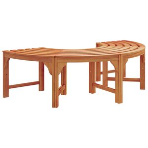 vidaXL Tr&aelig; B&aelig;nk 4 -Seater 160 x 80 x 45cm Massiv Eucalyptus Tr&aelig;
