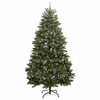 vidaXL Kunstigt juletr&aelig; med 300 LED'er Gr&oslash;n 270 cm PVC og metal