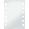 vidaXL LED-v&aelig;gspejl til badev&aelig;relset 60x80 cm