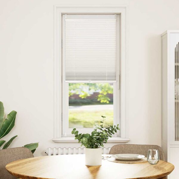 Plisserede blinde 50x125 cm hvid