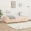vidaXL daybed uden madras 90x200 cm massivt fyrretræ