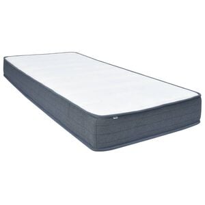 vidaXL boxmadras 160x80x20 cm medium bl&oslash;d stof