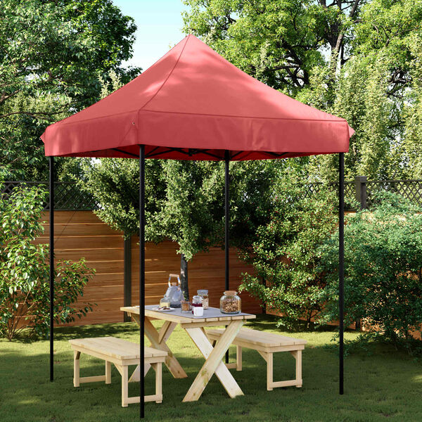 vidaXL Party Tent Bordeaux 200 x 200 x 306 cm Oxford stof