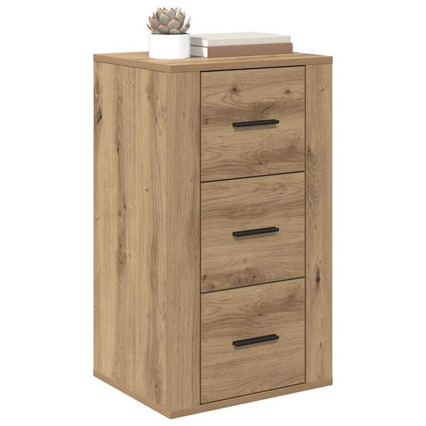 vidaXL Sideboard Artisan Egetr&aelig; 40 x 33 x 70 cm Konstrueret tr&aelig;