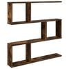 vidaXL V&aelig;ghylde R&oslash;get eg 80 x 12 x 79,5 cm Konstrueret tr&aelig;