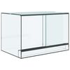 vidaXL Terrarium med opbevaring Transparent 60 x 40 x 40 cm Glas