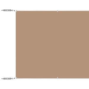 vidaXL lodret markise 60x1200 cm oxfordstof gr&aring;brun