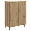 vidaXL Sideboard Artisan-eg 66 x 34,5 x 90 cm Konstrueret tr&aelig;