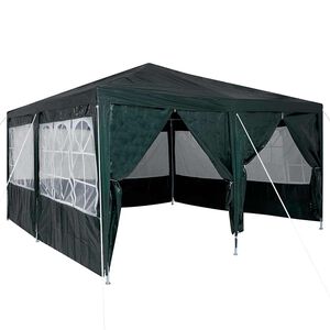 vidaXL Party Tent 400 x 400 x 266 cm Gr&oslash;n Polyethylen