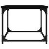 vidaXL sofabord 80x50x40 cm konstrueret tr&aelig; og jern sort