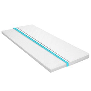 vidaXL topmadras 80 x 200 cm koldskum &aelig;ggebakke 6 cm