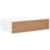 vidaXL væghylder med skuffer 2 stk. 40x23,5x10 cm MDF hvid