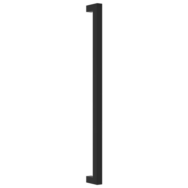 vidaXL skabshåndtag 5 stk. 320 mm rustfrit stål sort