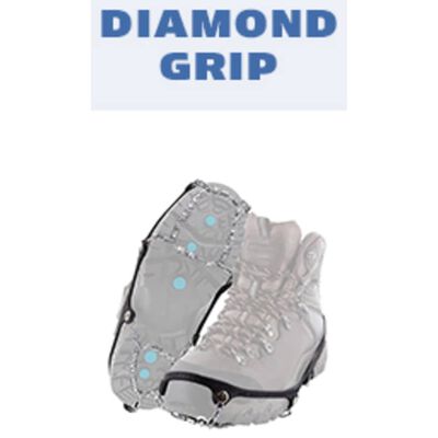 Yaktrax snekæder til sko Diamond Grip str. S 38-40 sort
